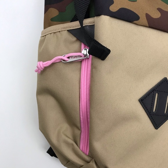 Jansport The Pike Backpack Surplus Camo NWT - Picture 4 of 12